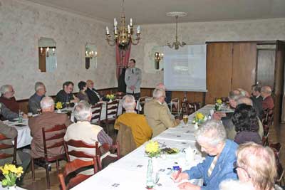Als Referent konnte OTL Rott gewonnen werden mit einem Vortrag über seinen Einsatz in der UN-Mission im Sudan!